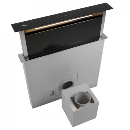 THERMEX TRENT - RUSTFRI / SVART - 880MM