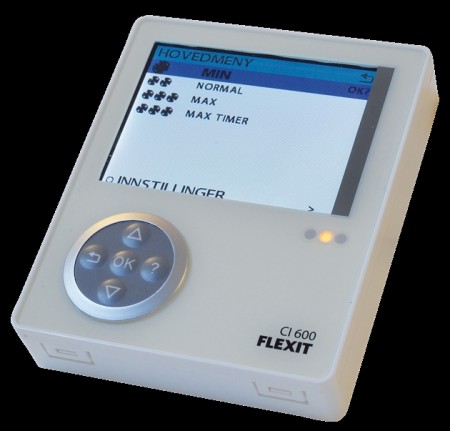 Styrepanel CI600 hvit