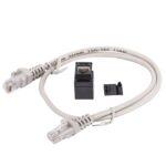 Kabel m/skjøtekontakt 3m RJ45 Res