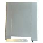 Dør komplett K2 kort sølv Reserve