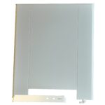 Dør komplett K2 kort hvit Reserve